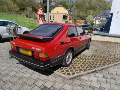 Gebraucht Saab 900 Aero 160 PS (117 kW) 1990 Rot Coupé