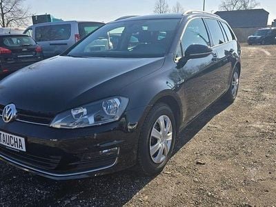 Gebraucht VW Golf VII LOUNGE 110 PS (80 kW) 2015 Schwarz Kombi