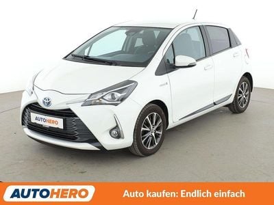 Gebraucht Toyota Yaris Hybrid Team 101 PS (74 kW) 2019 Weiß Kleinwagen