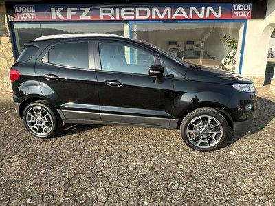 Pantherschwarz metallic Gebraucht 2016 Ford Ecosport Titanium SUV | 11.990 € (Teuer)