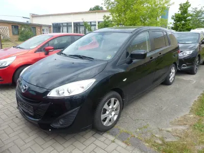 Gebraucht Mazda 5 116 PS (85 kW) 2012 Schwarz Van / Kleinbus