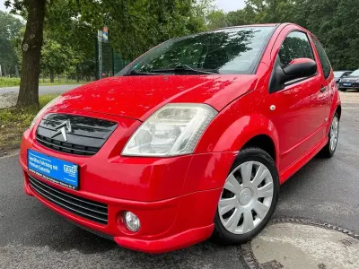 Gebraucht Citroën C2 VTR Sport 68 PS (50 kW) 2007 Rot Kleinwagen