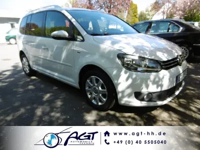 Usata VW Touran Cup 105 CV (77 kW) 2014 Bianco Monovolume