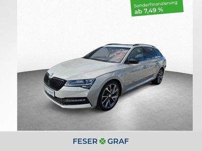 gebraucht Skoda Superb Combi Sportline 2.0 TSI 4x4 DSG *AHK*ACC*NAVI*