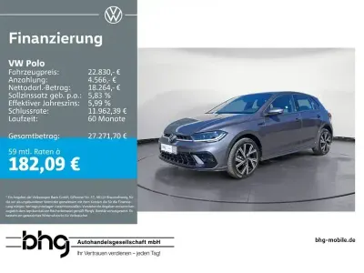 Brugt VW Polo R-line 110 HK (80 kW) 2023 Grå Hatchback