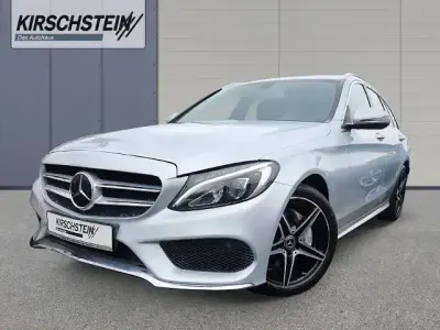 Używany Mercedes C220 AMG 170 KM (125 kW) 2018 Srebrny Kombi