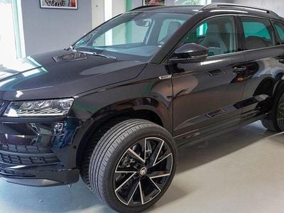 Second-hand Skoda Karoq SportLine 190 CP (139 kW) 2021 Negru SUV