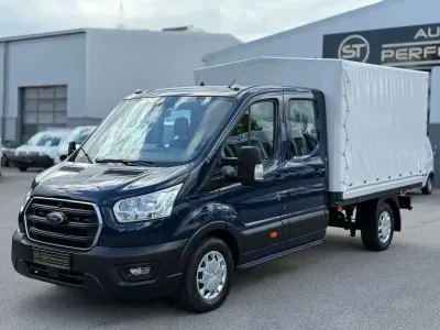 Gebraucht Ford Transit 131 PS (96 kW) 2021 Blau Van / Kleinbus