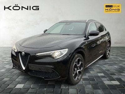 Schwarz Gebraucht 2021 Alfa Romeo Stelvio Lusso SUV | 30.990 € (Guter Preis)