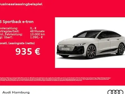 Ny Audi S6 e-tron Ambiente 405 kW (551 HK) 2026 Beige Sedan