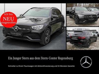 Gebraucht Mercedes GLC400d AMG 330 PS (242 kW) 2022 Metalliclack obsidianschwarz SUV