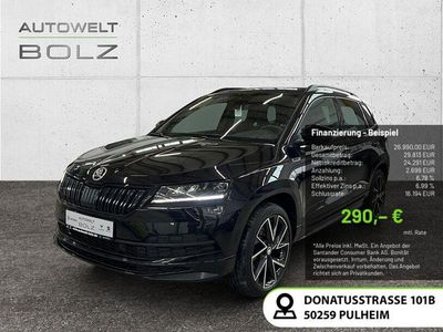 Gebraucht Skoda Karoq SportLine 150 PS (110 kW) 2021 Blackmagic perleffekt SUV