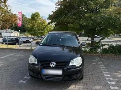 Gebraucht VW Polo 69 PS (50 kW) 2007 Schwarz Kleinwagen