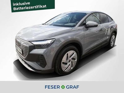 Gebraucht Audi Q4 Sportback e-tron Comfort 150 kW (204 PS) 2023 Kieselgrau SUV