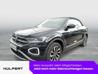 Gebraucht VW T-Roc Cabriolet Style 110 PS (80 kW) 2022 Schwarz Cabrio