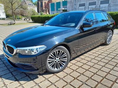 Gebraucht BMW 520 Sport Line 190 PS (139 kW) 2018 Schwarz Kombi