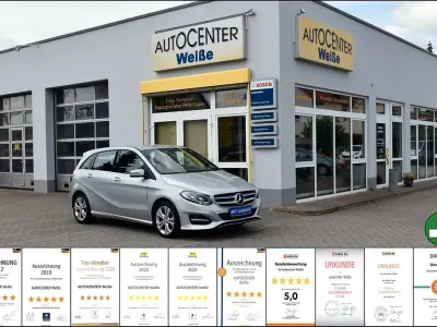 Gebraucht Mercedes B180 122 PS (89 kW) 2015 Silber Van / Kleinbus