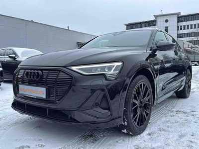 Gebraucht Audi e-tron Sportback Black Edition 230 kW (313 PS) 2022 Mythosschwarz metallic SUV