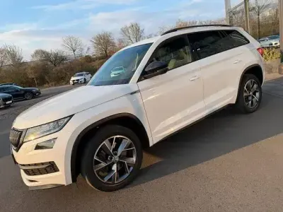 Używany Skoda Kodiaq RS 245 KM (180 kW) 2021 Czerwony SUV