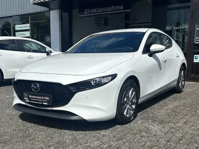 Gebraucht Mazda 3 Selection 122 PS (89 kW) 2021 Purweiß Limousine