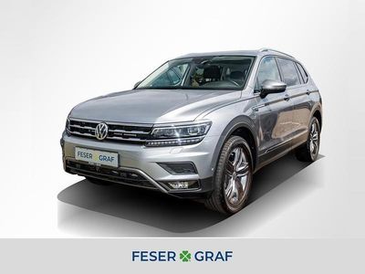 Pyritsilber metallic Gebraucht 2021 VW Tiguan Allspace Highline SUV | 29.990 € (Superpreis)