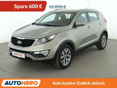 Gebraucht Kia Sportage DREAM-TEAM Edition 135 PS (99 kW) 2015 Grau SUV