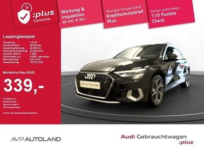 Schwarz Gebraucht 2022 Audi A3 Advanced Limousine | 22.440 € (Guter Preis)