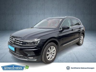 Usata VW Tiguan Highline 150 CV (110 kW) 2019 Nero SUV