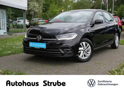 Gebraucht VW Polo Style 95 PS (69 kW) 2022 Schwarz Kleinwagen