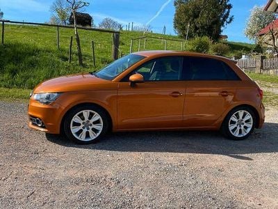 Gebraucht Audi A1 Sportback Ambition 122 PS (89 kW) 2013 Orange Kleinwagen