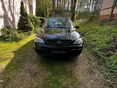 Usata Opel Astra 80 CV (58 kW) 2002 Nero Utilitaria