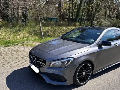 Brugt Mercedes CLA200 AMG line 156 HK (114 kW) 2018 Grå Coupe