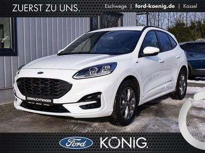 Gebraucht Ford Kuga ST-Line X 190 PS (139 kW) 2022 Frozen white (weiß) SUV