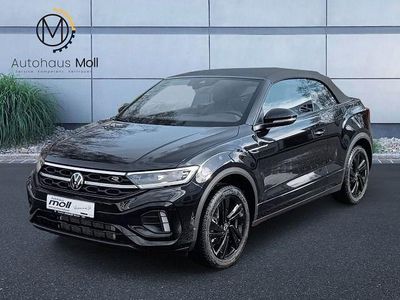 Neu VW T-Roc Cabriolet R-line 150 PS (110 kW) 2025 Deep black perleffekt schwarz Cabrio