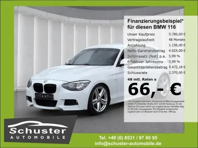 Używany BMW 116 M Sport 136 KM (100 kW) 2012 Biały Hatchback
