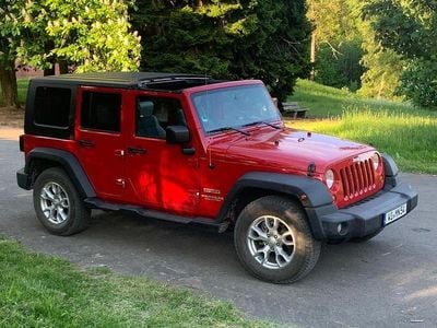 Usado Jeep Wrangler Unlimited Sport 177 HP (130 kW) 2008 Vermelho SUV