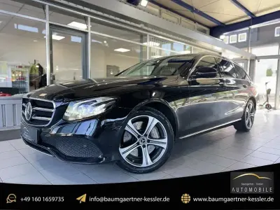 Brugt Mercedes E400 Avantgarde 340 HK (250 kW) 2019 Sort Sedan