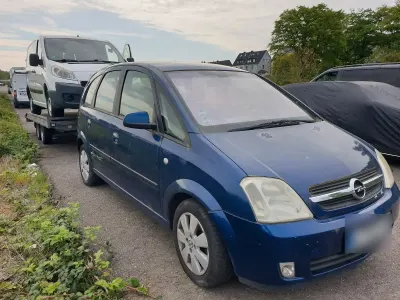 Brugt Opel Meriva 101 HK (74 kW) 2005 Blå MPV