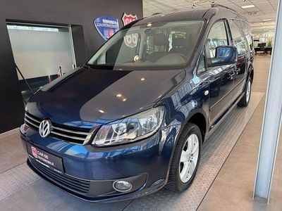 Usata VW Caddy Maxi Comfortline 102 CV (75 kW) 2015 Blu Monovolume