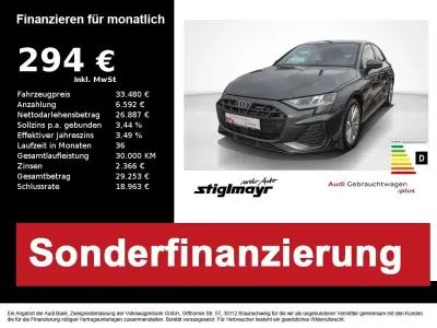 Gebraucht Audi A3 S-Line 150 PS (110 kW) 2025 Daytonagrau perleffekt Limousine