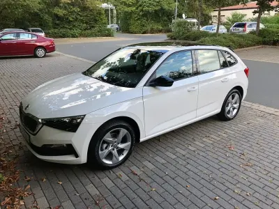 Gebraucht Skoda Scala Ambition 116 PS (85 kW) 2019 Weiß Kleinwagen