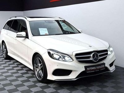 Usata Mercedes E350 AMG line 258 CV (189 kW) 2014 Bianco Station wagon