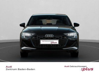 Mythosschwarz metallic Gebraucht 2025 Audi A3 Advanced Plus Limousine | 32.810 € (Superpreis)