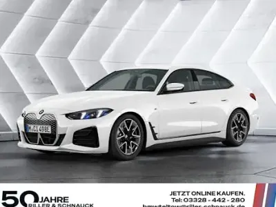 Ny BMW i4 M Sport 250 kW (340 HK) 2026 Hvid Sedan