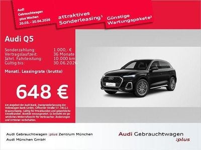 Gebraucht Audi Q5 Business 299 PS (219 kW) 2025 Mythosschwarz metallic SUV