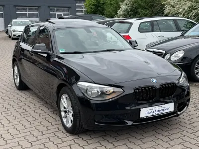 Brugt BMW 116 Sport Line 136 HK (100 kW) 2014 Sort Hatchback