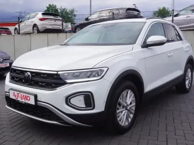 Gebraucht VW T-Roc Life 110 PS (80 kW) 2023 Weiß SUV