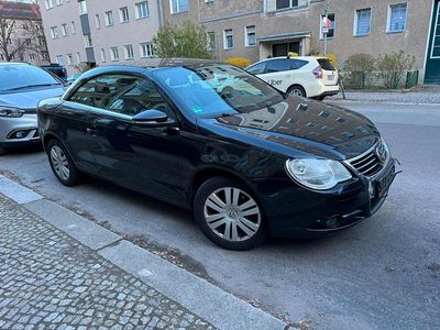 Gebraucht VW Eos 123 PS (90 kW) 2008 Schwarz Cabrio