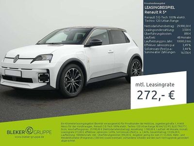 Perlmuttweiß mit da Neu 2025 Renault 5 E-Tech Urban Kleinwagen | 29.740 € (Fairer Preis)