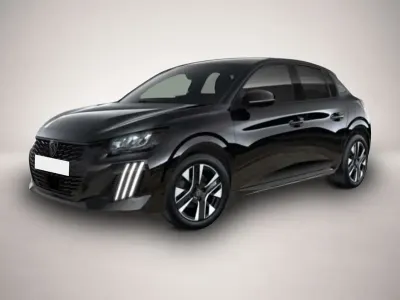 Neu Peugeot 208 Allure 145 PS (106 kW) 2025 Schwarz Kleinwagen
